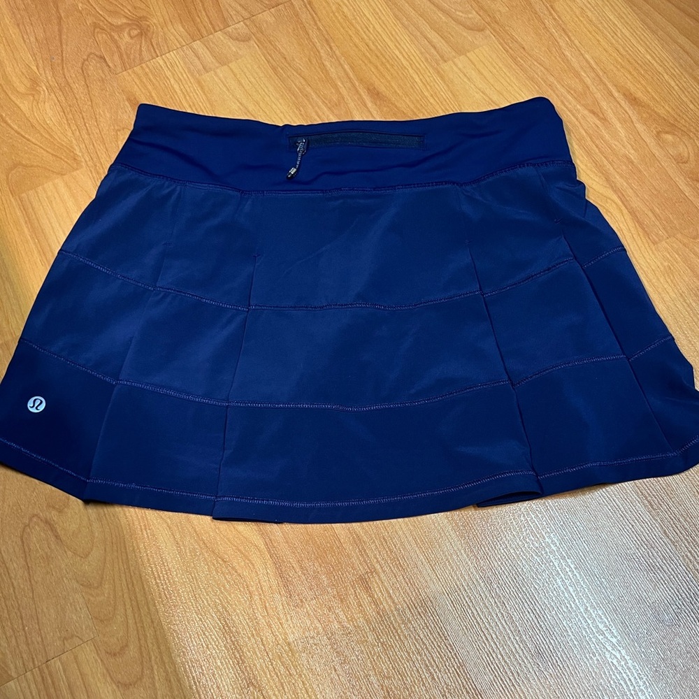 NWOT -Lululemon Pace Rival Skirt II *Regular (Size 6) *Hero Blue